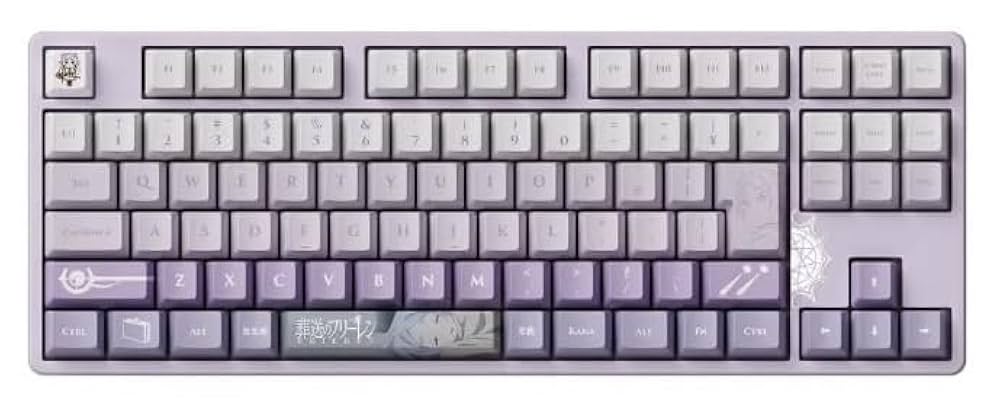【ほぼ未使用】AMICIS 葬送のフリーレンコラボキーボード グッズ > スマホ雑貨 > 【グッズ-電化製品】葬送のフリーレン